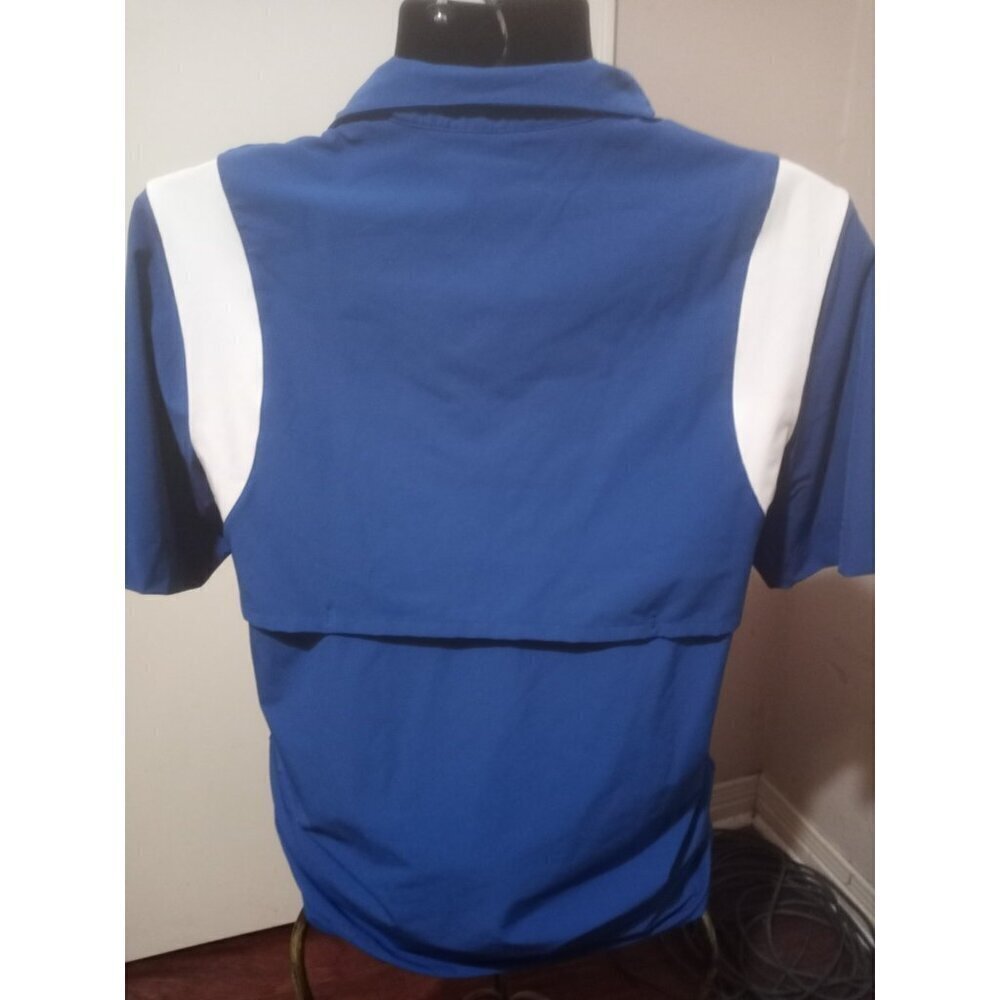 Nike NFL On Field Apparel Small S Men's 1/4 Zip Indianapolis Colts Blue Shirt - Picture 6 of 12